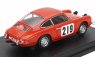 Trofeu Porsche 911t Coupe N 219 10th Rally Montecarlo 1968 Bjorn Waldegaard - Lars Helmer 1:43 Orange