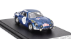 Trofeu Renault Alpine A110 1300 N 1 Rally Montecarlo 1970 Jean Claude Andruet - Patrice Ecot 1:43 Blue