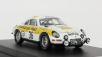 Trofeu Renault Alpine A110 N 36 Rally Rac Lombard 1971 N.hollier - M.broad 1:43 Bílá Žlutá