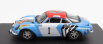 Trofeu Renault Alpine A110 N I Rally Poland 1974 S.zasada - E.zasada 1:43 Modrá Bílá Červená