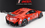 Truescale Acura Nsx Gt3 Evo22 Team Edge Motorsport N 93 12h Sebring 2022 1:18 Red