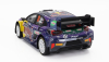 Truescale Ford england Puma Rally1 Red Bull Team Ford World Rally M-sport N 19 Winner Rally Montecarlo 2022 S.loeb - I.galmiche 1:18 Fialová Žlutá Černá