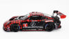 Truescale Porsche 911 992 Gt3 R Team Pfaff Motorsports N 9 Winner Gtd Pro Class 12h Sebring 2023 Klaus Bachler - Patrick Pilet - Laurens Vanthoor 1:18 Červená Černá