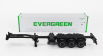 Truescale Western star 49x Truck Trasporto Container 40' Evergreen 1990 1:64 Modrá Bílá