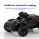 Turbo Racing 1/76 Off-Road RC Car RTR (šedá s oranžovým pruhem)
