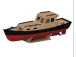 Türkmodel kabinový motorový člun 1:35 kit