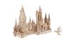 Ugears 3D dřevěné mechanické puzzle Hrad Bradavice, Harry Potter