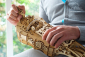 Ugears 3D dřevěné mechanické puzzle Hurdy-Gurdy