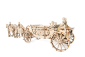Ugears 3D dřevěné mechanické puzzle Královský kočár