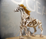 Ugears 3D dřevěné mechanické puzzle Kůň