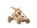 Ugears 3D dřevěné mechanické puzzle Mini bugina