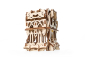 Ugears 3D dřevěné mechanické puzzle Schránka na karty