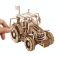 Ugears 3D dřevěné mechanické puzzle Traktor vítězí