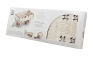 Ugears 3D dřevěné mechanické puzzle Vlečka k traktoru