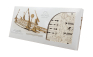 Ugears 3D dřevěné mechanické puzzle Železniční přejezd s 4 m kolejí