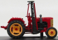 Universal hobbies Babiole Super Babi 203 Tractor 1954 1:43 Red