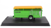 Universal hobbies Joskin Betimax Rds6000 Trailer Livestock Transporter - Carrello Trasporto Animali 1:32 Stříbrná Žlutá
