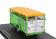 Universal hobbies Joskin Betimax Rds6000 Trailer Livestock Transporter - Carrello Trasporto Animali 1:32 Stříbrná Žlutá