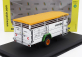 Universal hobbies Joskin Betimax Rds7500 Trailer Livestock Transporter - Carrello Trasporto Animali 1:32 Silver