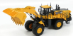 Universal hobbies Komatsu Wa600 Ruspa Gommata - Scraper Tractor 1:50 Žlutá Černá
