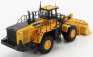 Universal hobbies Komatsu Wa600 Ruspa Gommata - Scraper Tractor 1:50 Žlutá Černá
