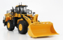 Universal hobbies Komatsu Wa600 Ruspa Gommata - Scraper Tractor 1:50 Žlutá Černá