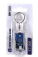 Universal hobbies New holland Portachiavi - Keyring T7.300 Tractor 2020 - Cm. 4.0 1:87 Modrá Černá Stříbrná