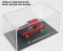 Vetrina display box Vetrina display box Box For Edicola ( Base Not Included ) Lungh.cm 14.1 X Largh.cm 8.2 X Alt.cm 6.7 (altezza Interna Cm 6.6) For Base Type Lancia Collection - Abarth Collection - Mille Miglia Collection And Other.. 1:43 Plastový Displej