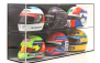 Vetrina display box Vetrina display box Hight Quality Showcase For Up To 6 Helmets Or 4 Modelcars 1/18 Lungh.length Cm 58 X Largh.width Cm 15.5 X Alt.height Cm 30.5 1:2 Černá Zadní Strana