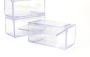 Vetrina display box Vetrina display box Set 5x 1/64 Combinable Storage Box - Lungh.length Cm 9.5 X Largh.width Cm 4.2 X Alt.height Cm 4.2 (altezza Interna Interior Height Cm 3.8) 1:64 Plastový Displej