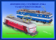 Vlaky Českých drah - 2 papírové modely měřítko 1:61
