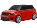 Volare - Dětské odrážedlo / kufr Range Rover Sport SVR červené