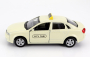 Welly Audi A4 Taxi Berlino Germany 2004 - Damage Card Box 1:38 Cream