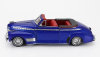 Welly Chevrolet Special De Luxe Cabriolet Open Low Rider 1941 1:24 Blue Met