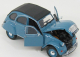 Welly Citroen 2cv 1982 1:24 Blue