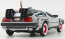 Welly De lorean Time Machine - Back To The Future 3 - Ritorno Al Futuro 3 1:24 Silver