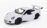 Welly Porsche 911 991 Gt3 Rs Coupe 2014 1:34 Bílá