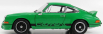 Welly Porsche 911 Carrera Rs 2.7 Coupe 1973 1:18 Zelená Černá
