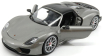 Welly Porsche 918 Spider Hard-top Closed 2015 - Carbon Roof 1:18 Grey Met