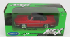 Welly Renault Caravelle Cabriolet Soft-top Closed 1959 1:24 Červená Černá