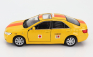 Welly Toyota Camry Taxi Tokio Japan 2009 - Damage Card Box 1:38 Žlutá