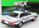 Welly Volvo 240 Gl Politi Norway Police 1986 1:24 Bílá