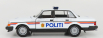 Welly Volvo 240 Gl Politi Norway Police 1986 1:24 Bílá