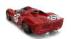 Werk83 Ferrari 330 P3 4.0l V12 Spider Team N.a.r.t. North American Racing N 27 24h Le Mans 1966 Pedro Rodriguez - Richie Ginther 1:18 Red