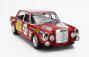 Werk83 Mercedes benz 300 Sel 6.8 Team Mercedes Amg N 35 2nd 24h Spa Francorchamps 1971 Hans Heyer - Clemens Schickentanz 1:18 Red