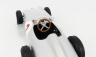 Werk83 Mercedes benz F1 W196 N 2 Monaco Gp World Champion 1955 Juan Manuel Fangio 1:18 Silver