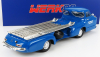 Werk83 Mercedes benz Truck Racing Car Transporter Rennabteilung 1955 1:18 Blue
