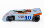 Werk83 Porsche 908/03 Spider Team John Wyer Automotive Engineering Gulf N 40 2nd Targa Florio 1970 Pedro Rodriguez - Leo Kinnunen 1:18 Světle Modrá Oranžová