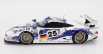 Werk83 Porsche 911 Gt1 3.2l Turbo Team Porsche Ag Mobil1 N 25 2nd 24h Le Mans 1996 T.boutsen - H.j.stuck - B.wollek 1:18 Bílá Modrá