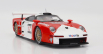 Werk83 Porsche 911 Gt1 3.2l Turbo Team Societe Jb N 17 24h Spa 1997 E.collard - J.von Gartzen 1:18 Červená Bílá